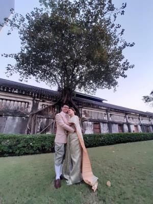 ชุดไทยเจ้าสาว ชุดไทยจักรพรรดิ์ เช่าที่แบมบี้ เวดดิ้ง ห้วยขวาง